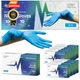 FifthPulse Blue Nitrile Exam Gloves Large 1000 Count - Large, (Large) 