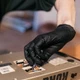GLOVEWORKS Black Disposable Nitrile Industrial Gloves, 5 Mil, Latex & Powder-...