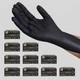GP Craft 8Mil Black Nitrile Gloves (Large) | 1,000-Count Bulk Case