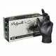 Shamrock Latex Examination Gloves, Black Small (Pack of 100) 1000