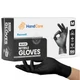 HandCare Heavy Duty Black 6 Mil Nitrile Gloves - Black Tattoo, Cleaning, Cook...