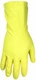 CLC Custom Leathercraft 2300XL Household Yellow Latex Gloves, Extra Large