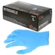 NitriShield&trade; 9" 3 mil Blue Disposable Powder-Free Industrial Food Service Grade