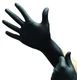 Microflex MFX-BD1001PF Black Dragon Powder Free Black Latex Gloves, Small, Box o