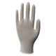 CONDOR 48UM26 Disposable Gloves,Rubber Latex,L,PK100 48UM26