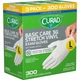 Curad 3G Vinyl Exam Gloves Small Medium X Large Powder-Free Non-sterile 300 ct