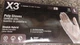 AMMEX X3 Food Beauty Service Clear Stretch Hybrid Poly Gloves Size L Large