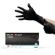 MICROFLEX MidKnight MK-296 Disposable Nitrile Gloves for Automotive w/Full Te...