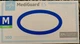 Medline MediGuard ES Powder Free Nitrile 100 Gloves Medium SHIPS SAME DAY