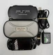 SONY PSP 3001 - HANDHELD WITH HARD CASE, CHARGER AND 3 GAMES. NO BATTERY! Tested