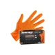SAS Safety Nitrile 7mil Orange Glove L 100-Box #66473