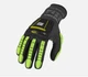 Lot of 72 Pairs , Ansell Ringers&reg; Nitrile Anti-Impact Gloves R-840 - Size 8