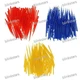 100 Pcs/Pack Disposable Dental Interdental Long Handle Plastic Wedges S/M/L