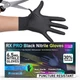 Heavy Duty Disposable Nitrile Gloves - Resistant & Nitrile Cooking Gloves - T...