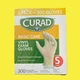 CURAD Basic Care Vinyl Exam Gloves SMALL 300 Count - NIB FAST FREE SHIPPING