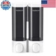 Bosharon 2 In 1 Shower Soap Dispenser 2300 Ml Chamber Shampoo And Conditioner