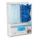 Aphbrada Acrylic Disposable Glove Box Dispenser Holder Triple Gloves Rack
