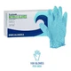 Boardwalk Disposable Nitrile Gloves, Powder-Free, Med, 9.5" Long, Blue, 100/Box