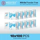 MEDITEX&reg; Exam/Medical Nitrile Gloves Disposable Blue Powder-Free 4mil 1000PCS