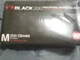 NOS New Box of 200 Ammex X3 Black Nitrile Powder/Latex Free Safety Gloves-Sz M