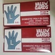 Lot of 2 x 200 ValuGards Disposable Poly Gloves Large Powder Free Food Service 