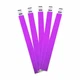 Ace Office 75440 Tyvek Wristbands Purple 100-Pack 0.75" x 10"
