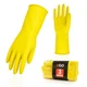 Vgo... 3-Pairs Reusable Household Gloves, Dishwashing gloves, Extra Thickness...