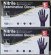 Pack Of 2 Schneider Disposable Nitrile Exam Gloves Large Black 100 Count