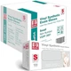 Jointown Basic Medical Clear Vinyl Exam Gloves - VGPF-3001(Case of 1,000), Small