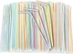 300PCS Tomnk Disposable Plastic Drinking Sts - Flexible Sts