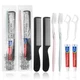 100pcs Disposable Toothbrushes with Toothpaste Floss Comb Individually Wrappe...
