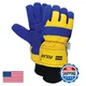 North Polar 70/6465Nk/S Insulated Split Leather Palm Glove For Ladies Medium