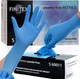 Blue Disposable Nitrile Exam Gloves - /BOX 3.5mil Rubber