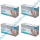 *400-Pieces* Ammex Professional Vinyl Exam Medical Gloves Clear Medium VPF64100