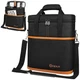 Wine Carrier Tote Bag Insulated 3 Bottle Cooler Carrying Case for Travel Picnic