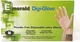 EMERALD Digi Glove powder free disposable latex gloves medium 100pcs PF251