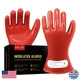 Gol-Siv Dielectric Electrician Gloves - Class 00 Astm Compliant Insulated