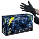 Black Lightning Exam Gloves, Disposable, Powder-Free Nitrile X-Large, 