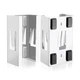 Lounsweer 2 Pcs Magnetic Glove Dispenser Holds Boxes of Gloves Commercial Qua...