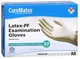 CareMates Latex Powder Free Examination Gloves, Medium, 50 each
