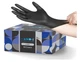 Hand-E Touch Black Nitrile Disposable Gloves Large, 50 Count - BBQ, Tattoo, Hair