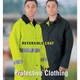 MCR Safety 7368CR Luminator&trade; Reversible Nylon/ PVC Blended Lime to Black Rain