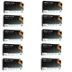 Microflex 93-256L Mega Texture LARGE Orange Nitrile Gloves 1 CASE=1000 NEW