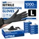 Disposable Nitrile Gloves, Chemical Resistant, Powder-Free, Latex-Free, Food ...