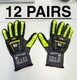 Ansell Ringers Gloves  R-840 Abrasion Impact Glove Knitted Size 9 NEW 12 Pairs