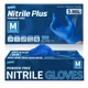 Supmedic Disposable Nitrile Gloves, 5 mil Powder-Free Medium, (Blue) Medium 