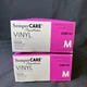 (2) Boxes &bull;SemperCare Vinyl Exam Glove &bull; Powder Free &bull; MEDIUM &bull; 100/Box