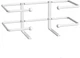 Glove Box Dispenser Wall Mount: White Glove Holder Organizer for Disposable Glov