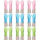 Mimorou 9 Pairs Household Dishwashing Rubber 9 Pair (Pack of 1), Multicolor 