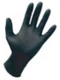 SAS SAFETY 66541 Professional Black Nitrile Gloves- Small